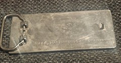 2003 Official Nintendo NES Controller Metal Belt Buckle