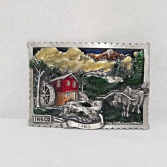 Belt Buckle – Texas Amarillo Systems Co Tasco 1985 Limited Edition #132 of 250