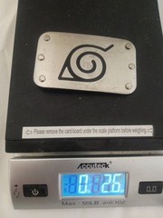 Naruto Uzumaki Belt Chrome buckle 2002 Masashi Kishimoto