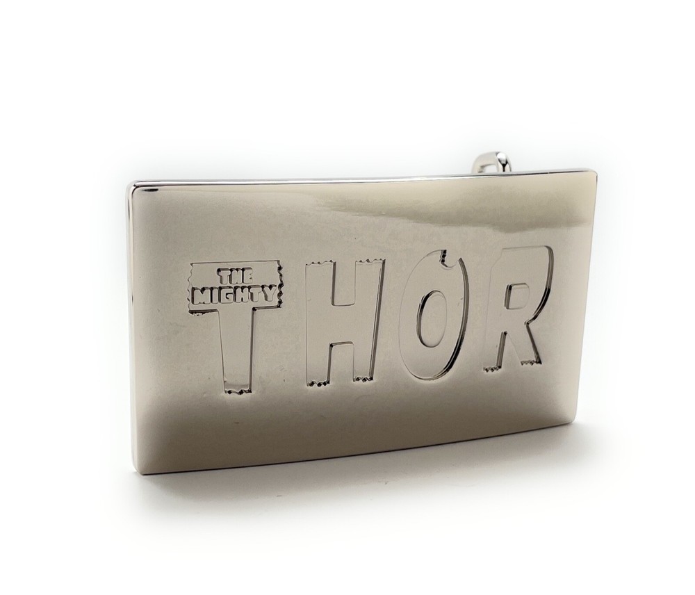 Belt Buckles Thor Silver Edition Marvel Comics Silver Platted Limited Movie Run