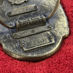 1982 Islands Of Hawaii Metal Brass Belt Buckle 50th State The Aloha State VTG
