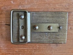Vtg Yamaha Motorcycles 1970&rsquo;s 1980&rsquo;s Metal Rectangle Belt Buckle Vintage