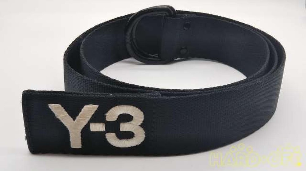 ADIDAS Y-3 Belt Black Nylon Japan
