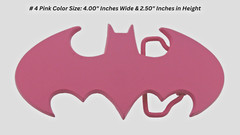 Batman Belt Buckles DC Comics Costume Original Cosplay Men Halloween Pink Metal