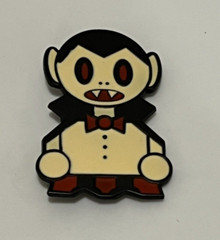 Vampire Dracula Boy Cartoon Belt Buckle Enamel Metal Men Woman Unisex Cartoon