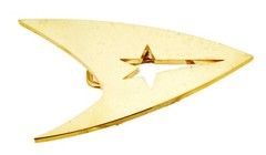 Star Trek Belt Buckle Limited Edition Discontinued Badge Uniform USS Enterprise