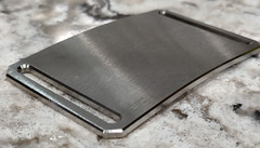 GRIP6 BELT BUCKLE – TITANIUM – CLASIC in NATURAL – 1.5 INCH WIDE – WOMEN and MEN