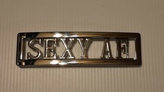 SEXY AF Custom Personalized Name Belt Buckle -Put your name or word on Buckle