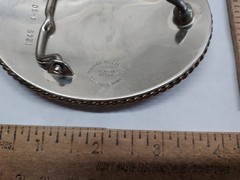 1986 – SCSA – HANDICAP CHAMP – BUDWEISER – BELT BUCKLE – listing # 9565