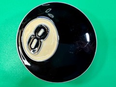 Eight Ball Pool Game Magic Figural Black & White New Belt Buckle