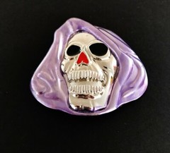 Grim Reaper Skull Skeleton Ghost Belt Buckle