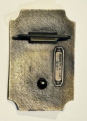 Indiana Metal 1977 Belt Buckle – « I&rsquo;LL GIVE UP MY GUN WHEN…” Charlton Heston NRA
