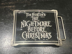 TIM BURTON&rsquo;S THE NIGHTMARE BEFORE CHRISTMAS Belt Buckle -Officially Licensed New