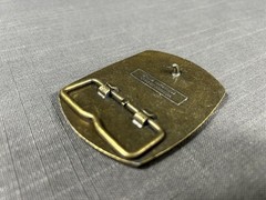Handyman Club Of America Life Member Vintage Brass Belt Buckle