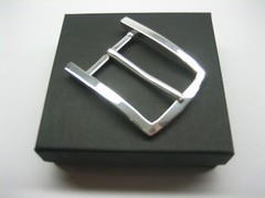 STERLING SILVER 925 BUCKLE AVAILABLE FOR 1&Prime; 1-1/8&Prime; 1-1/4&Prime; 1-3/8&Prime; 1-1/2&Prime; BELTS