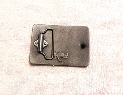 CLASSIC UNIQUE DESIGN BELT BUCKLE CROSS HEART SPIRAL RHINESTONE BUCKLE RAGE BB17