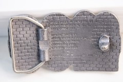 1988 Rocky Mtn MCC Mennonite Relief Sale Belt Buckle Ltd Ed #71/100 Denver CO