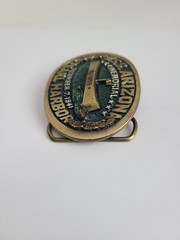 Vtg Belt Buckle Pearl Harbor USS Arizona 12-7-1941 Lim. Edition Rare 1983
