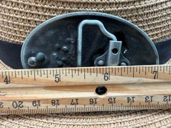 Antiqued Silver Retro Horse Head Western Belt Buckle