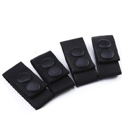 4pcs Tactical Belt Buckle Belt Accessory Belt Webbing Belt Hook Keyring Keychain