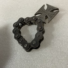 West Coast Choppers Chain Belt Buckle Bottle Opener VGC Metal Biker Style