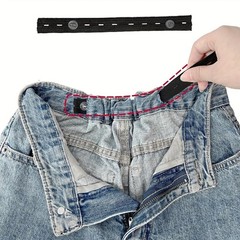 2 Pcs Invisible Belt Tightener Seamles Trouser Waist Buckle Adjuster Sewing Tool