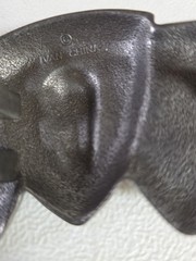 Belt Buckle DRAGON Wings Horns 3.75&Prime; Pewter Color Fit 1.5&Prime; Belt Creepy