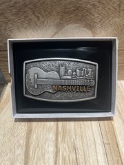 Blazin Roxx Nashville City Guitar Buckle – 37948