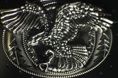 Classic Soaring EAGLE ` Full Metal BELT BUCKLE COUNTRY Western ** USA seller