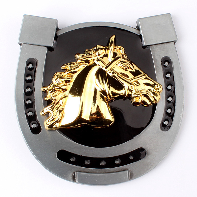 Horse Men&rsquo;s Belt Buckle Western Cowboy Native American (HRS-04)