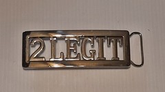 2LEGIT 2 LEGIT CUSTOM Belt Buckle -Put ANY LETTERS &/OR NUMBERS on Buckle