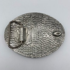VTG SSI Handcrafted Metal Belt Buckle Southwest Eagle Rain Cloud Fathers 4&Prime; USA