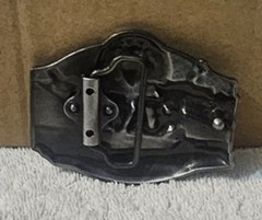 UNITED STATES NAVY MILITARY SHIP WESTERN BELT BUCKLE