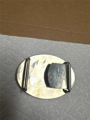 Vintage Justin Armadillo Belt Buckle