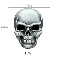 Skull belt buckle for men&rsquo;s Western cowboy motorcycle riding