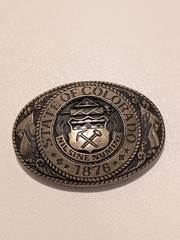 TONY LAMA GREAT STATE SEAL OF THE STATE OF COLORADO REGULAR EDITION