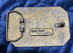 Vintage 1980 Belt Buckle Weapons Meet William Tell