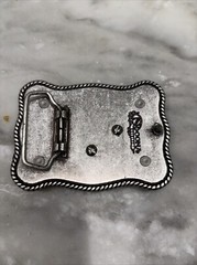 NOCONA 12 GAUGE/SKULL BELT BUCKLE