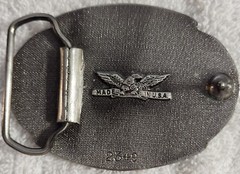 Vintage NASA Space Shuttle CHALLENGER 1986 Commemorative Belt Buckle MADE IN USA