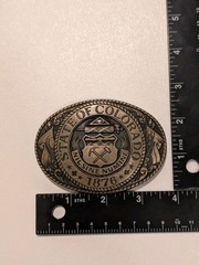 TONY LAMA GREAT STATE SEAL OF THE STATE OF COLORADO REGULAR EDITION