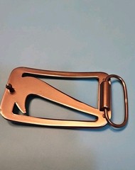 Nike belt buckle only Sliver Tone
