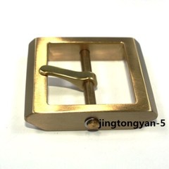 Solid Brass Belt Buckle Men&rsquo;s Pin Belt Buckles Fits For 1.5 inches Belt