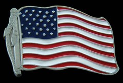 United States Flag Belt Buckle America USA Beer Bottle Opener Flags Buckles Belt