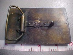 VINTAGE BELT BUCKLE – COBB & COMP&rsquo;Y Speed & Safety 4 horse STAGECOACH