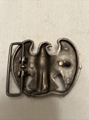 Vintage Avon Pewter Tone Metal Eagle Belt Buckle