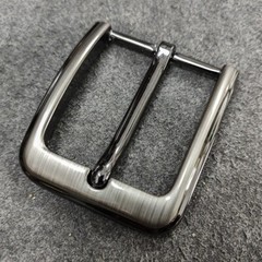 Single Prong Belt Buckle Alloy Pin Buckle for 1.5&Prime; Wide belt Replacement Buckle