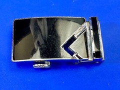 Retro Black Slide Ratchet Belt Replacement Belt Buckle