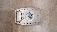 Vintage Men&rsquo;s Texas Longhorn Steer Head Belt Buckle Silver Metal