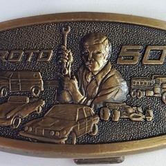 Proto 500 Limited Edition Commemorative Belt Buckle Professional Mechanic Brass