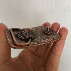 Muslim Amulet Talisman for Good Luck Symbol Buckle for Belt Arabic Belt Close